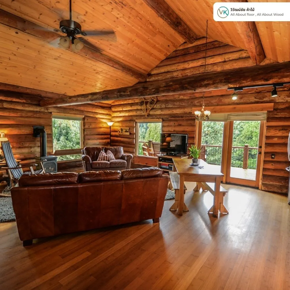 toa-woodstain-semi-gloss-interior-application ตัวอย่างใช้งาน สินค้าTOA WoodStain กึ่งเงา สำหรับบ้านไม้ภายนอกและระแนงไม้