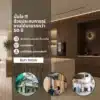 american-walnut-5150-wood-laminate-application ตัวอย่างการใช้งานแผ่นลามิเนตลายไม้ American Walnut 5150 สำหรับงานตกแต่งภายใน