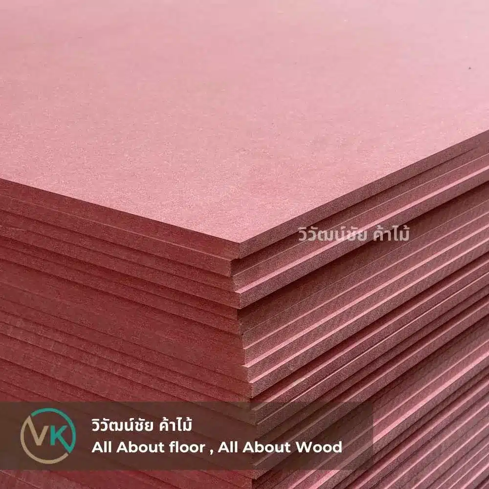 ตัวอย่างการใช้งานไม้ FRB ไม้อัดทนไฟ สำหรับงานผนังตกแต่งภายในอาคาร