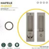 HAFELE อุปกรณ์ประตูห้องน้ำ สำหรับติดตั้งกับประตูห้องน้ำภายในบ้าน