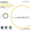 HAFELE รางลิ้นชัก 2 ตอน ขนาด 8 นิ้ว 200 มม. รหัสสินค้า 494.04.220