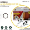 ตัวอย่างการใช้งาน HAFELE ล้อรุ่น 499.72.050 60/A รองรับน้ำหนัก 100 กก. สำหรับประตูบานเลื่อน