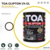 หน้าปกสินค้า TOA GLIPTON 1/4 แกลลอน สีน้ำมันเคลือบเงา สีทาเหล็กคุณภาพสูง