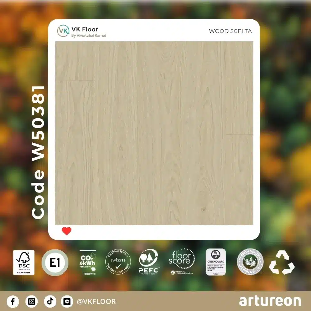artureon-scelta-w50381-color-code สีรหัส SCELTA W50381 พื้น Engineered Swiss Floor จาก Artureon