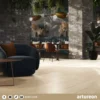 grande-d40461-living-room-flooring-artureon ตัวอย่างการใช้งานพื้น GRANDE D40461 ในห้องนั่งเล่นจาก Artureon