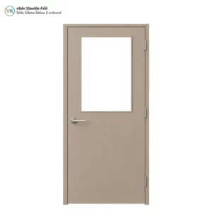 hpl-solid-plaster-plywood-interior-door-hpl01 ประตูไม้อัดปิดผิวลามิเนต Solid Plaster HPL01 ดีไซน์โมเดิร์นสำหรับงานตกแต่งภายใน