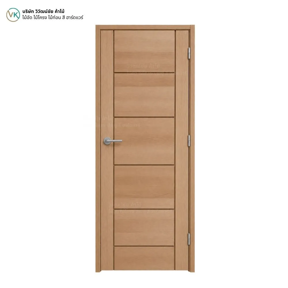 melamine-oak-interior-door-mlm10780-mag2 ประตูปิดผิวเมลามีน MLM10780 MAG2 ลายไม้โอ๊ค ดีไซน์ลายไม้ธรรมชาติสำหรับงานตกแต่งภายใน