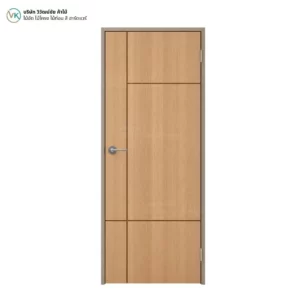 melamine-teak-interior-door-mlm10780-me4 ประตูปิดผิวเมลามีน MLM10780 ME4 ลายไม้สัก ดีไซน์ลายไม้ธรรมชาติสำหรับงานตกแต่งภายใน