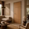 mlm10780-me4-melamine-teak-door-lifestyle ประตูปิดผิวเมลามีน MLM10780 ME4 ลายไม้สัก ตัวอย่างการใช้งานจริงในงานตกแต่งภายใน