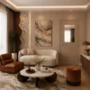modern-interior-with-hpl01-laminate-door ประตูไม้อัดปิดผิวลามิเนต Solid Plaster HPL01 ตัวอย่างงานตกแต่งภายในสไตล์โมเดิร์น