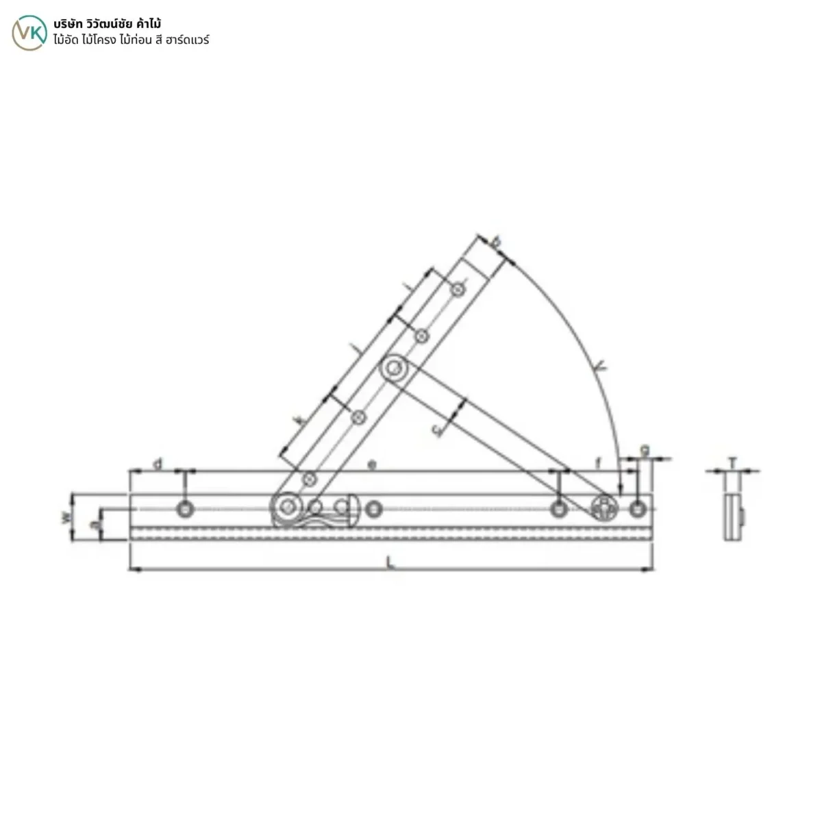 10-inch-window-hinge-dimensions ขนาด HAFELE บานพับหน้าต่าง 10 นิ้ว