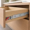 2-section-concealed-clip-drawer-slide-application ตัวอย่างการใช้งานรางลิ้นชักสองตอนระบบคลิปแบบซ่อนราง