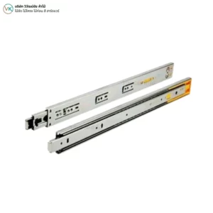 2-section-push-open-soft-close-drawer-slide-18-inch-450mm-cover-02 รางลูกปืนสองตอนกดกระเด้ง+Soft 18 นิ้ว 450 มม