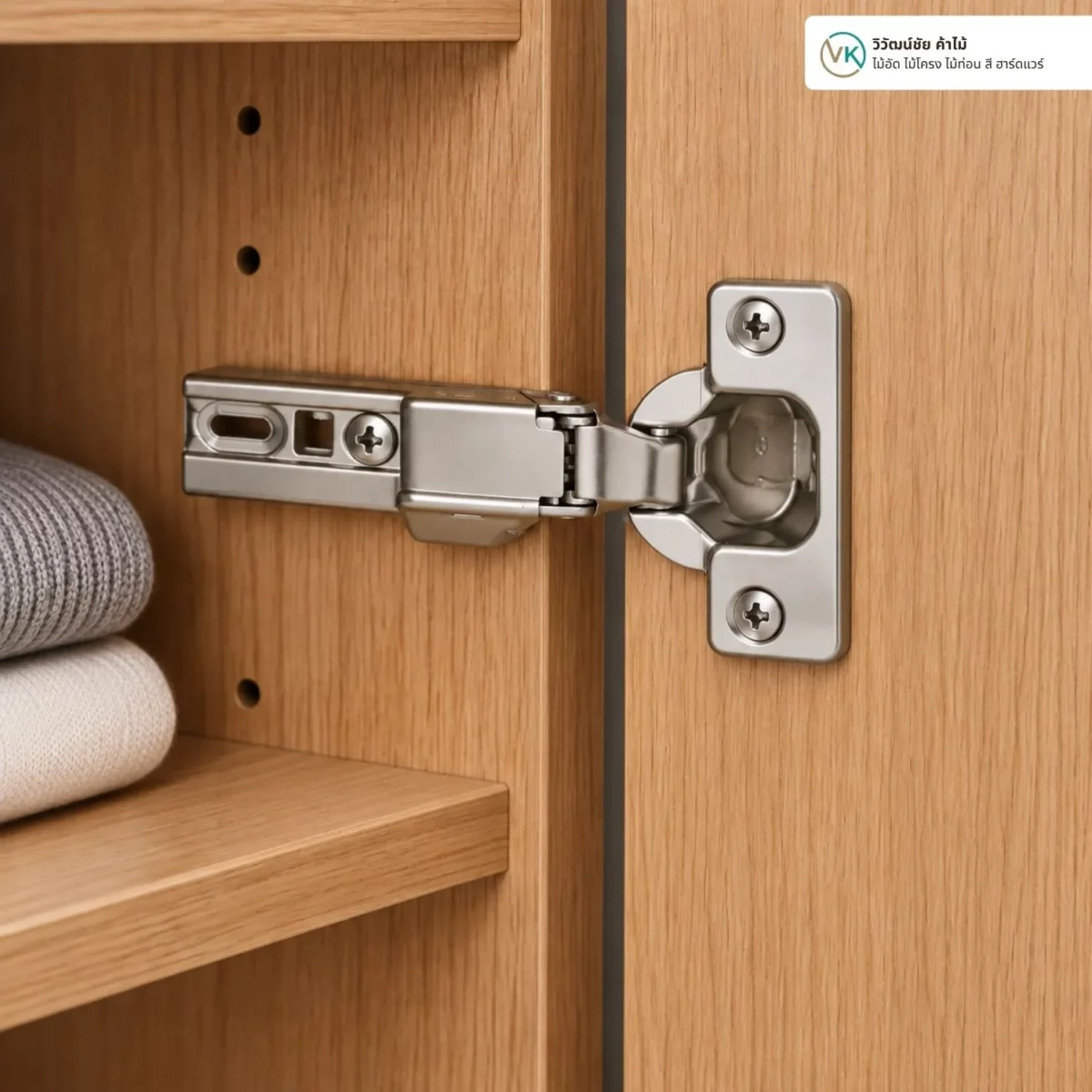 35mm-cup-hinge-with-slide-mounting-plate-application ตัวอย่างการใช้งานบานพับถ้วย 35 รวมฐานรองสไลด์ครบชุด