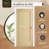 ash-wood-door-model-022-design ดีไซน์ประตูไม้แอช รุ่น 022 พร้อมลายไม้ธรรมชาติและโทนสีอ่อนสวยงาม
