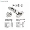 metalla-35-cup-hinge บานพับถ้วย METALLA 35