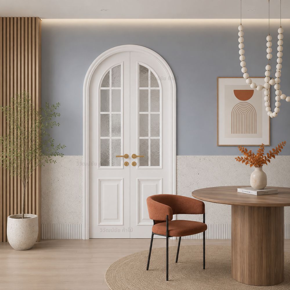 modern-plywood-door-m03-interior-application ตัวอย่างการใช้งาน ประตูไม้อัดสไตล์โมเดิร์น M03 ภายในบ้านสไตล์โมเดิร์น