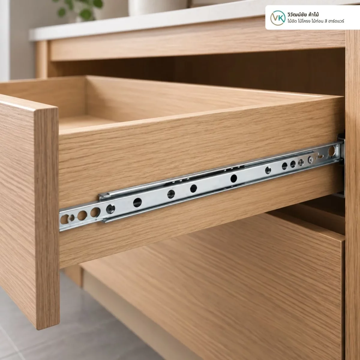 single-section-drawer-slide-17-galvanized-application ตัวอย่างการใช้งานรางลิ้นชักตอนเดียว 17 สีกัลวาไนซ์