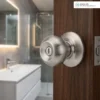 stainless-steel-bathroom-door-knob-application การติดตั้งลูกบิดประตูสแตนเลสสตีล สำหรับห้องน้ำ