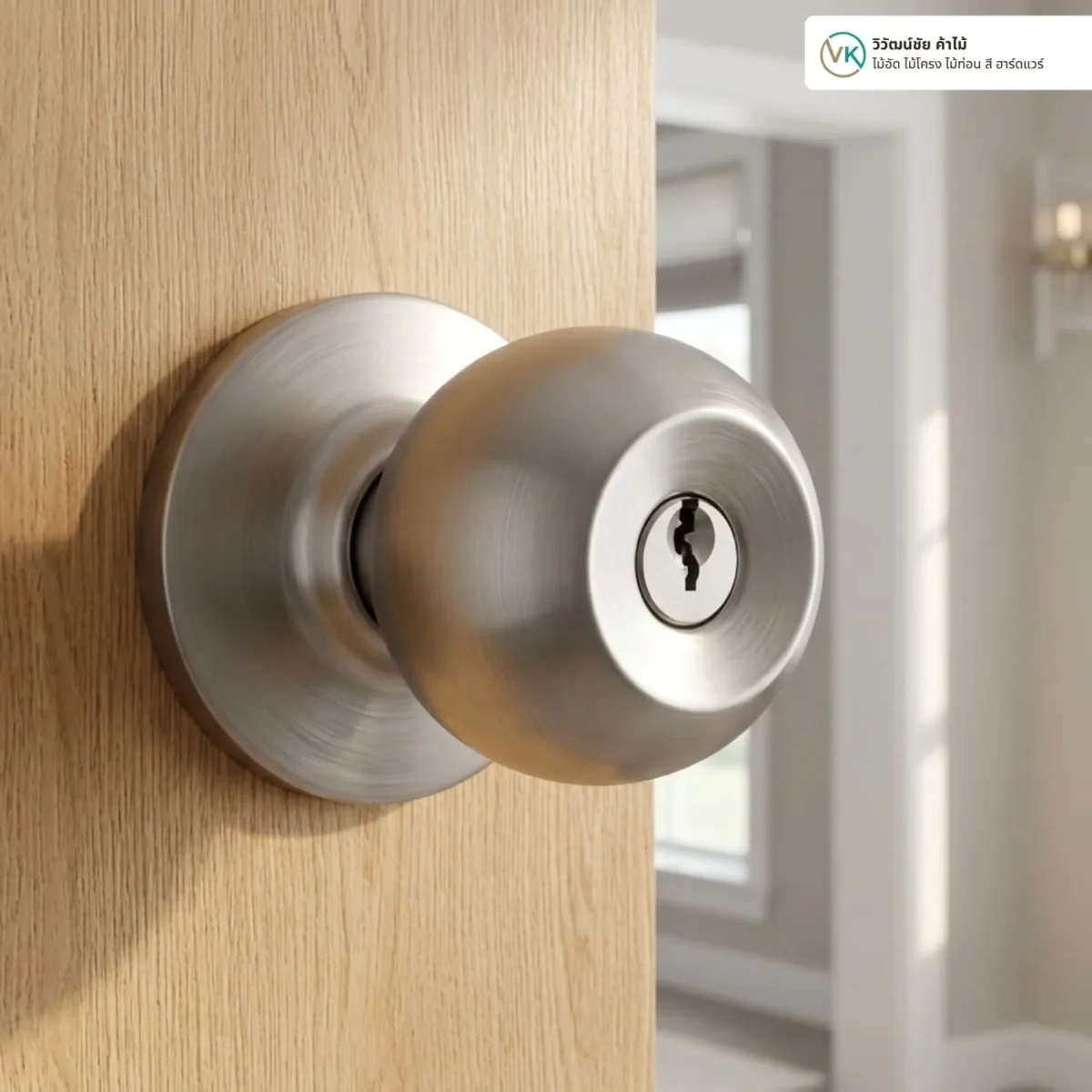 stainless-steel-door-knob-application ตัวอย่างการใช้งานลูกบิดประตูสแตนเลสสตีล