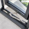stainless-steel-e-shape-window-hinge-application ตัวอย่างการใช้งานบานพับหน้าต่างสแตนเลสสตีลรูปตัว E