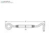stainless-steel-window-stay-dimensions ขนาดขอสับหน้าต่างสแตนเลสสตีล