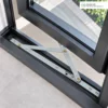 steel-awning-window-hinge-zinc-application ตัวอย่างการใช้งานบานพับหน้าต่างแบบบานกระทุ้งเหล็ก สีซิงค์