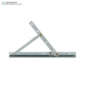 steel-awning-window-hinge-zinc-cover บานพับหน้าต่างแบบบานกระทุ้งเหล็ก สีซิงค์
