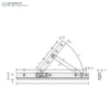 steel-awning-window-hinge-zinc-dimensions ขนาดบานพับหน้าต่างแบบบานกระทุ้งเหล็ก สีซิงค์
