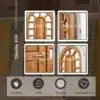 teak-wood-door-model-012-four-angle-details ประตูไม้สัก รุ่น 012 ภาพรายละเอียด 4 มุมของบานประตูและงานไม้