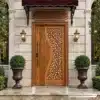 teak-wood-door-model-013-application ตัวอย่างการใช้งานประตูไม้สัก รุ่น 013 ภายในบ้าน