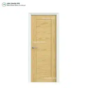 teak-wood-door-model-017-cover. ประตูไม้สน รุ่น 017 ดีไซน์ประตูไม้โทนสีอ่อนพร้อมลายไม้ธรรมชาติ