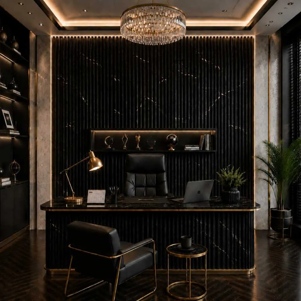 wpc-w-012-interior-wall-panel-application ตัวอย่างการใช้งานไม้ระแนง WPC รุ่น W-012 ตกแต่งผนังภายในบ้าน
