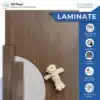 Laminate Floor VK Top Wood 10722 พื้นไม้ลามิเนต VK Top Wood รุ่น 10722 วิวัฒน์ชัยค้าไม้