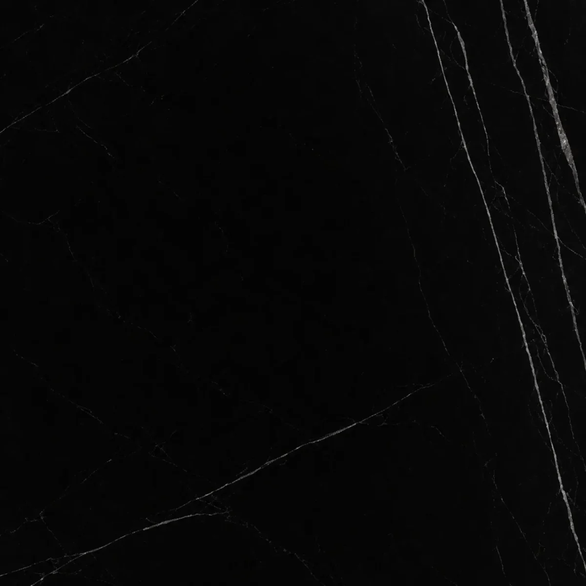 Laminate Sheet Stone Pattern TD Board Meteor Margiua 8874 PL ลามิเนตปิดผิวเฟอร์นิเจอร์ลายหินอ่อน แบรนด์ TD Board ดำลายเส้นขาว รหัส 8874 PL