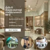 Laminate Sheet Stone Pattern TD Board White Wall Paint 9546 CL Viwatchai Kamai ลามิเนตปิดผิวเฟอร์นิเจอร์ลายหินอ่อน แบรนด์ TD Board ขาวครีมลายหินแนวตั้ง รหัส 9546 CL วิวัฒน์ชัยค้าไม้