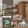 Laminate Sheet Wood Grains TD Board Scandinavian Teak 8605 NC Viwatchai Kamai ลามิเนตปิดผิวเฟอร์นิเจอร์ลายไม้ TD Board สีน้ำตาลอุ่น รหัส 8605 NC วิวัฒน์ชัยค้าไม้