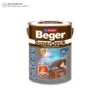 สีทาพื้นไม้ Beger SuperDeck พื้นหลังขาว