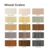 แผ่นลามิเนต TD Board ประเภท Wood Grains รวม 15 ลวดลายไม้ โทนสีอ่อน สีธรรมชาติ และสีเข้ม สำหรับงานเฟอร์นิเจอร์ บิลต์อิน และตกแต่งภายใน
