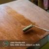 แลคเกอร์รองพื้น TOA Sanding Sealer T-5555 ตัวอย่างการใช้ลูกกลิ้งเคลือบโต๊ะไม้ แลคเกอร์รองพื้น TOA Sanding Sealer T-5555 ตัวอย่างการใช้ลูกกลิ้งเคลือบโต๊ะไม้