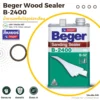 น้ำยารองพื้นไม้ Beger B-2400 ภาพแนะนำสินค้า