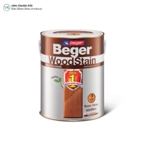 สีย้อมไม้ Beger WoodStain ชนิดกึ่งเงา พื้นหลังขาว สีย้อมไม้ Beger WoodStain ชนิดกึ่งเงา พื้นหลังขาว