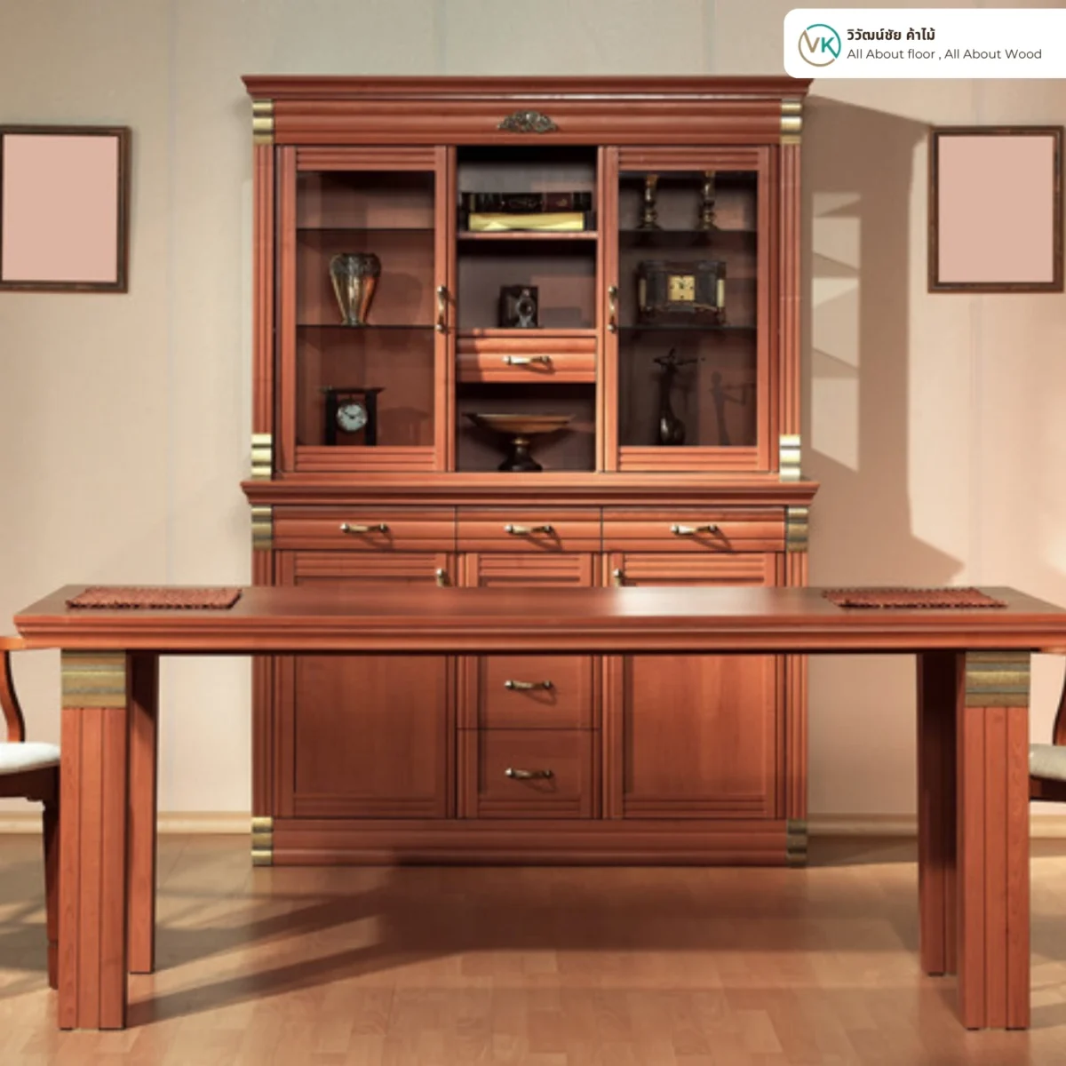 สีย้อมไม้ Beger WoodStain Supreme ชนิดเงา ตัวอย่างโต๊ะทำงานและตู้ไม้ สีย้อมไม้ Beger WoodStain Supreme ชนิดเงา ตัวอย่างโต๊ะทำงานและตู้ไม้