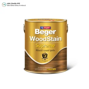 สีย้อมไม้ Beger WoodStain Supreme ชนิดเงา พื้นหลังขาว สีย้อมไม้ Beger WoodStain Supreme ชนิดเงา พื้นหลังขาว